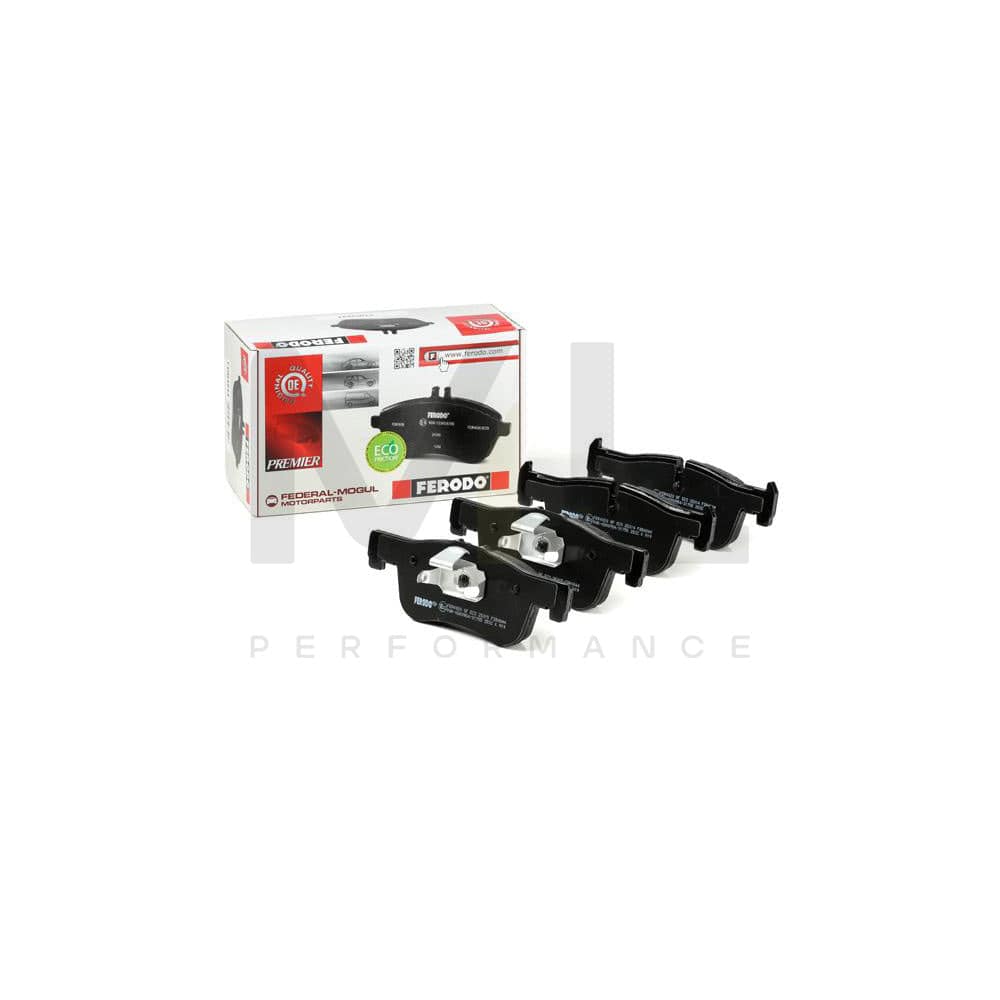 Ferodo Premier Eco Friction FDB4844 Brake Pad Set Prepared for Wear Indicator, With Piston Clip, Without Accessories