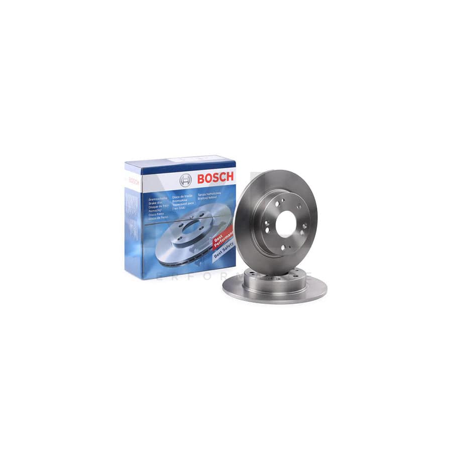BOSCH 0 986 479 451 Brake Disc for HONDA CIVIC Solid, Oiled | ML Performance Car Parts