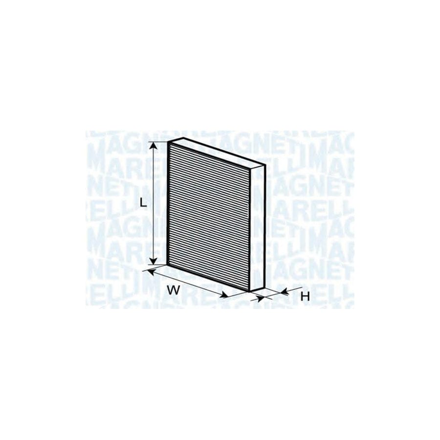 MAGNETI MARELLI 350203062790 Pollen Filter For Kia Soul I (Am)