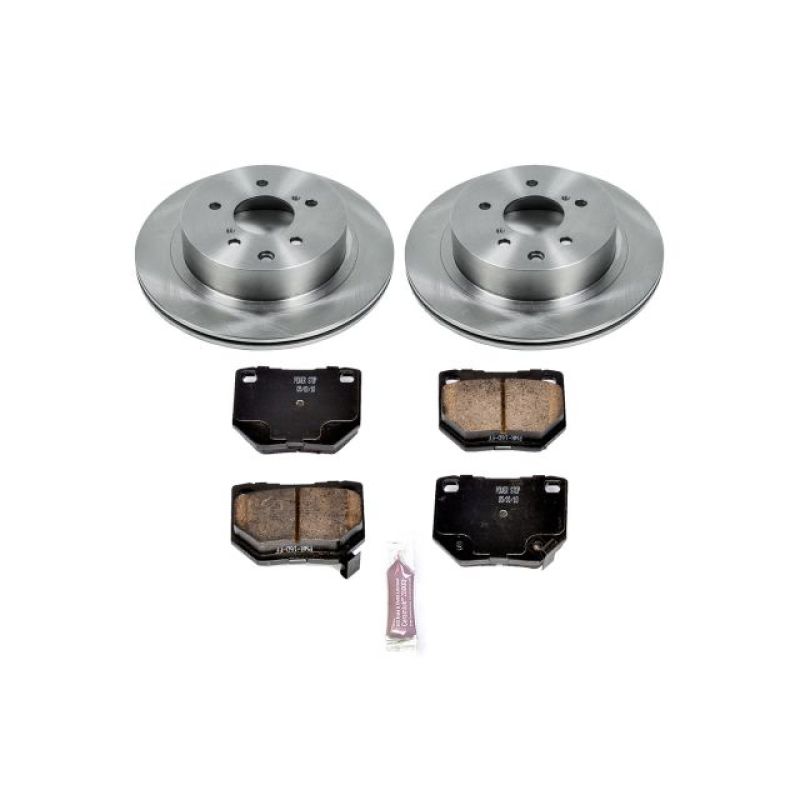 PowerStop Power Stop 89-96 Nissan 300ZX Rear Autospecialty Brake Kit