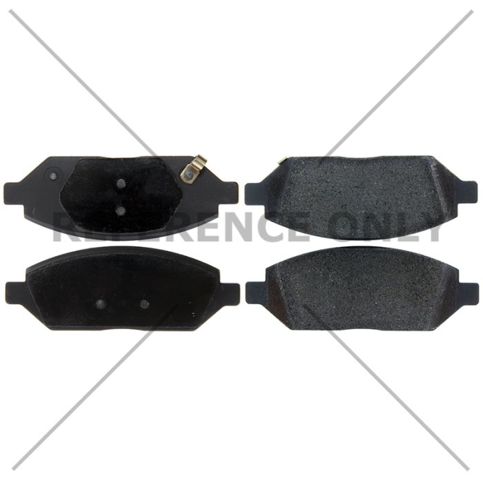 EBC 102.20240 CTek SemiMetallic Brake Pads with Shims