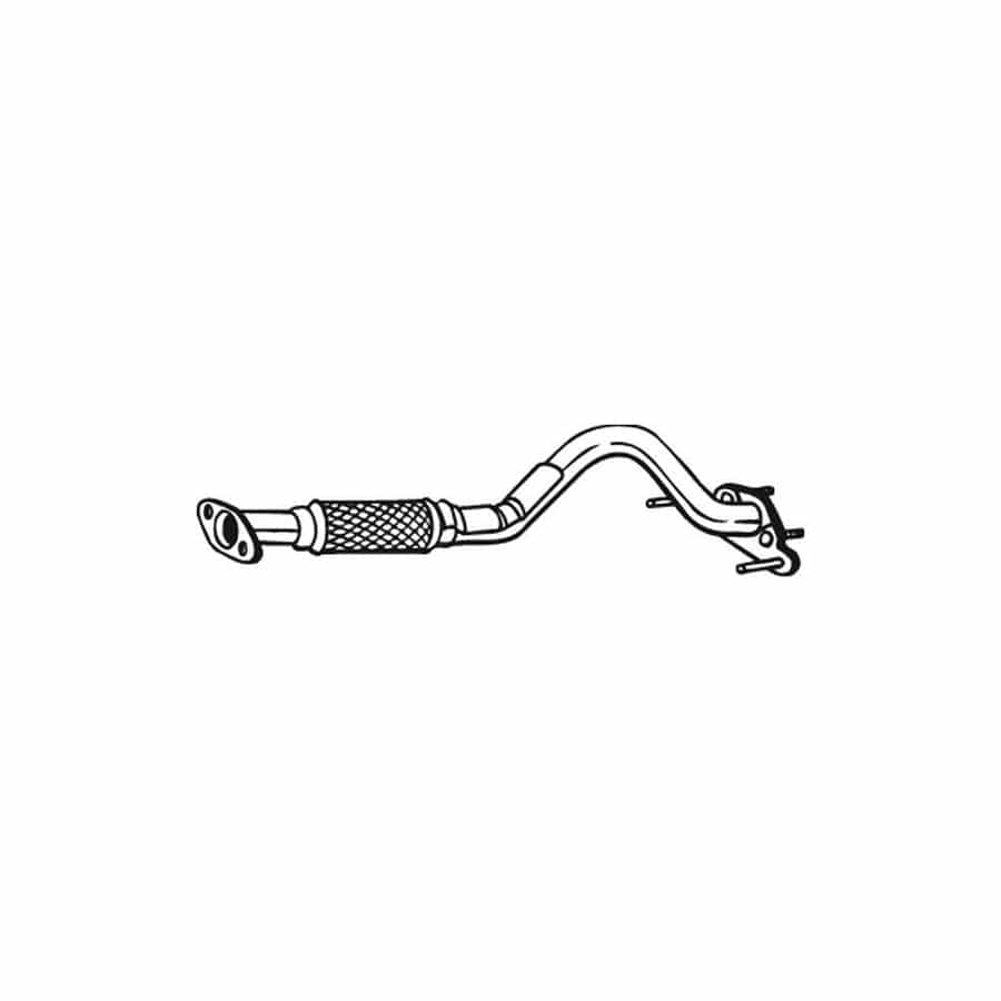 Bosal 750-073 Exhaust Pipe for Hyundai Getz (Tb)