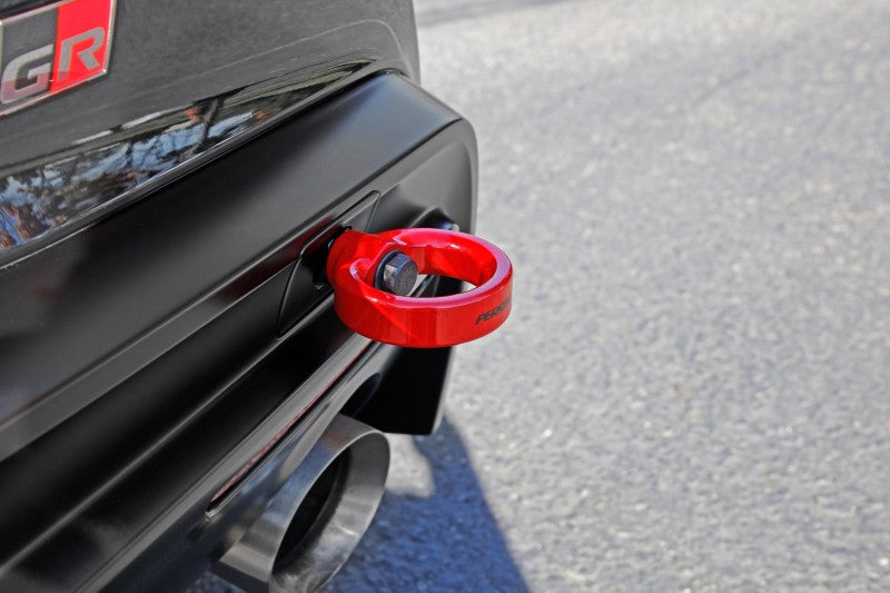 Perrin Performance PERRIN 20-25 Toyota Supra Tow Hook Kit (Rear) - Red