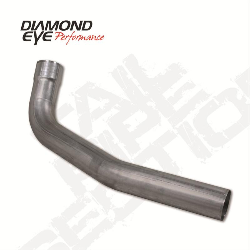 Diamond Eye Performance Diamond Eye Tail Pipe 4in 2ND SEC TURBO/CB SGL AL FORD 7.3L F250/350 94-03.5 CORS SS PART 161002