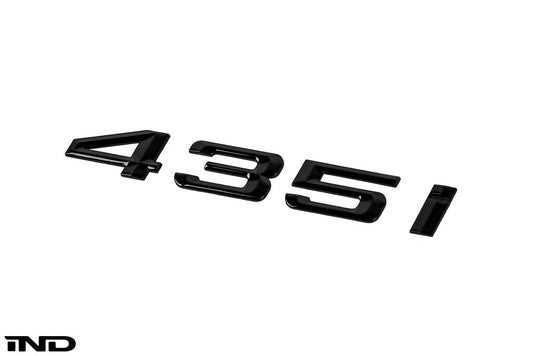 IND F3X 4-Series Painted Trunk Emblem