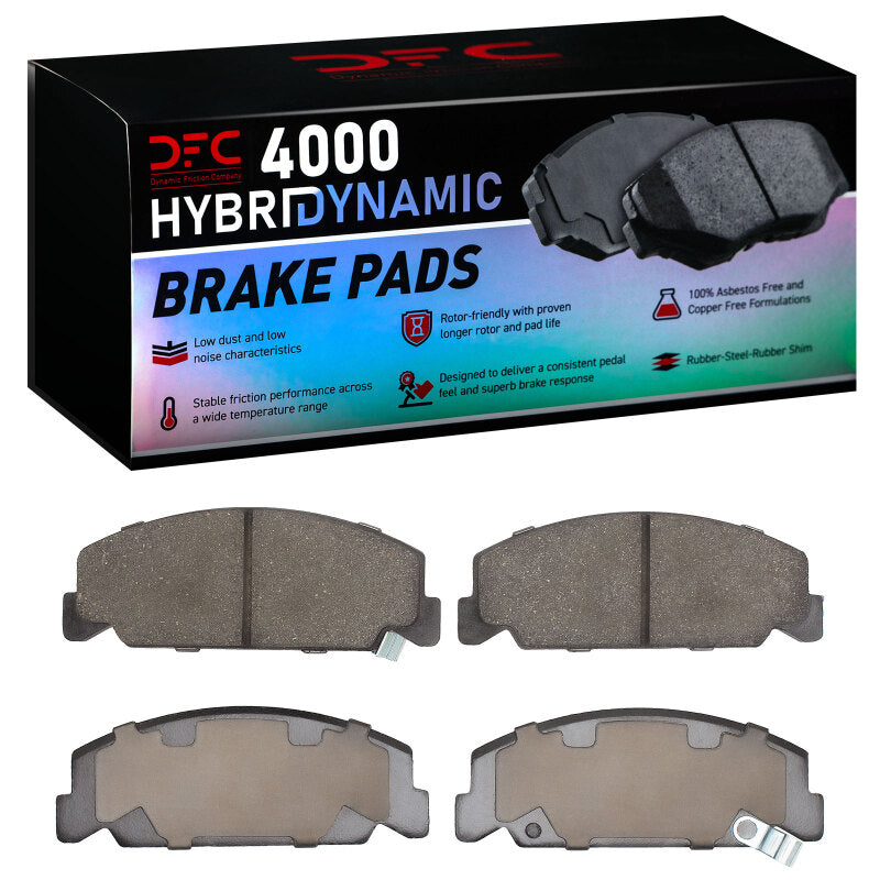 DFC 84-00 Honda Crx Front 4000 Hybridynamic Brake Pads