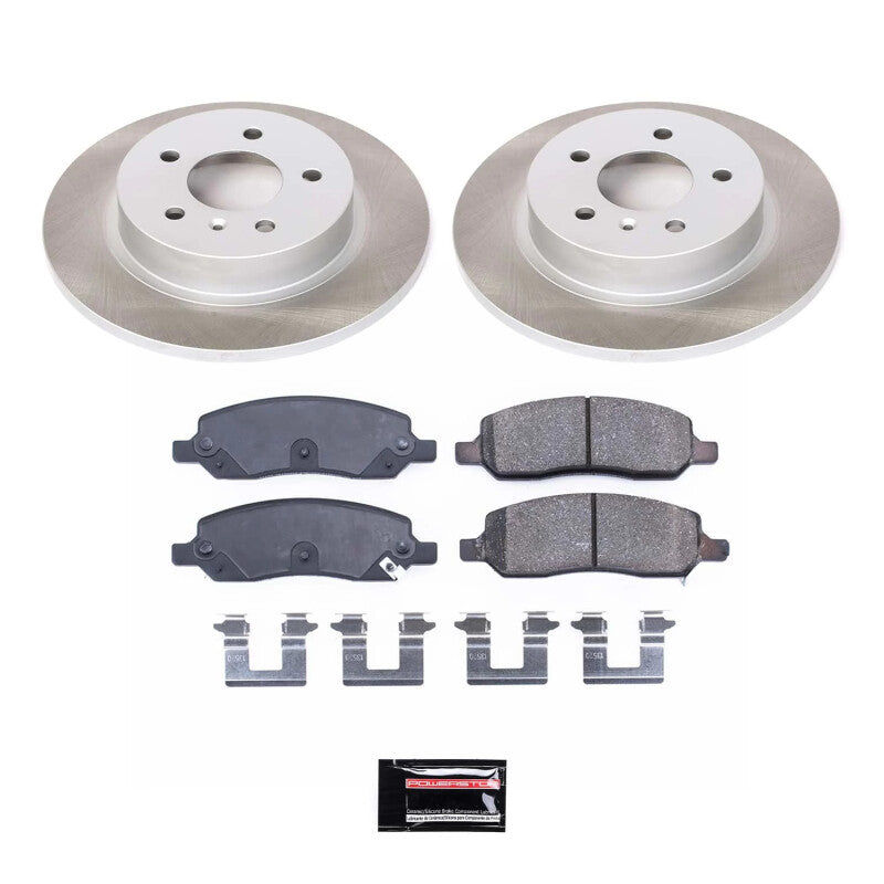 PowerStop Power Stop 06-11 Cadillac DTS Rear Semi-Coated Rotor Kit
