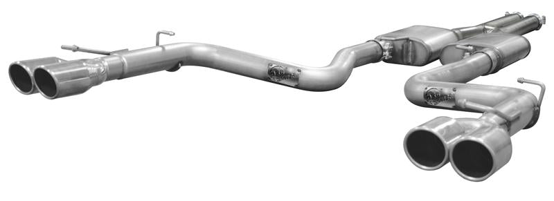 aFe MACHForce XP Exhausts 2.5in SS Cat-Back w/ Black Tips 96-99 BMW M3 L6 3.2L
