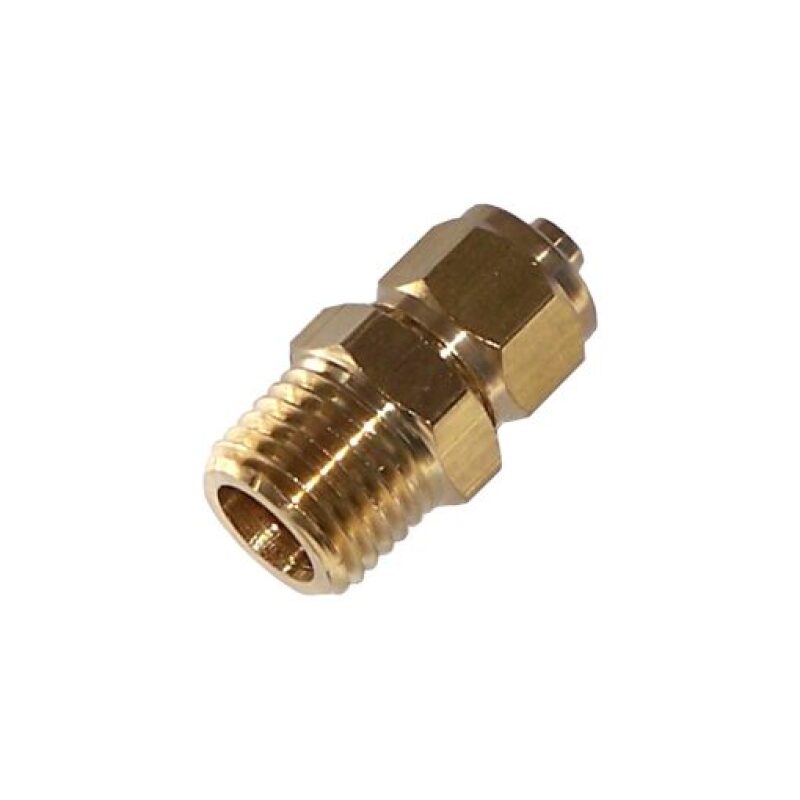 Kleinn Air Horns Kleinn 1/4In OD Tubing 1/4In M NPT Straight Compression Fitting