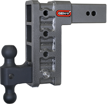 GEN-Y Hitch Gen-Y Mega Duty 3in Shank 9in Drop 3.5K TW 32K Hitch w/GH-0161 Dual-Ball