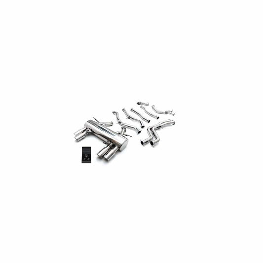 Armytrix BMF8ME-QS11C Valvetronic Exhaust System BMW M3 F80 | M4 F82/F83 2014-2020 with  Quad Chrome 3.5"