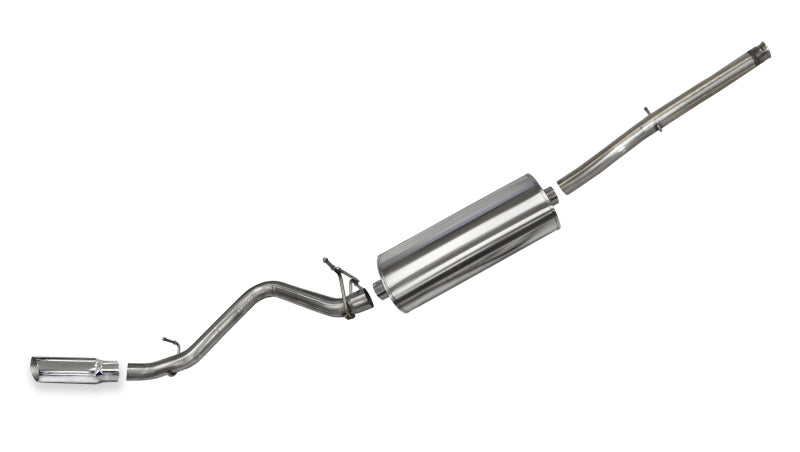 CORSA Performance Corsa 2014-19 Chevy Silverado Cred Cab/Standard Bed 1500 5.3L V8 Polished Sport Single Side Exhaust