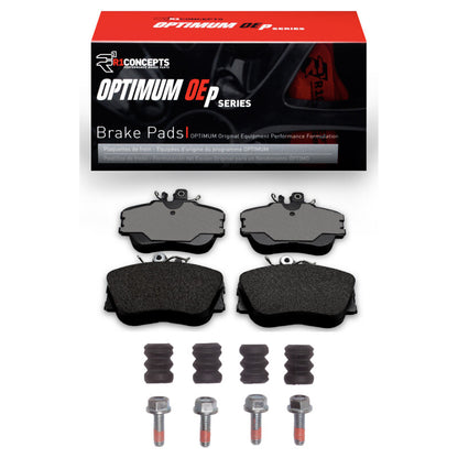 R1 Concepts R1 94-98 Mercedes-Benz C230 Front Optimum OE Pads & Hardware Kit