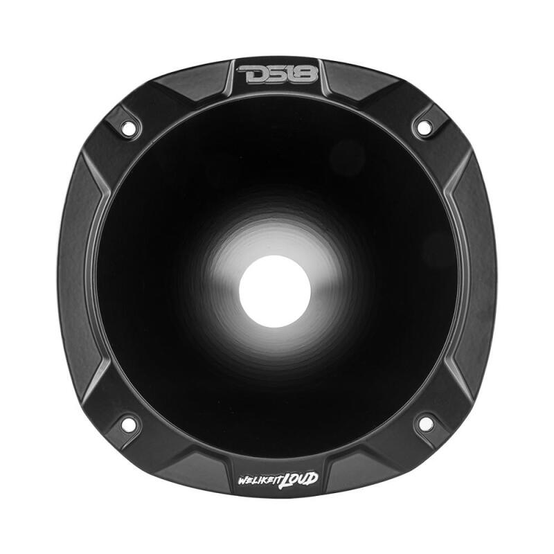 DS18 2in Long Bolt-On Throat Horn 27 Degree 10.84in Depth Black Aluminum