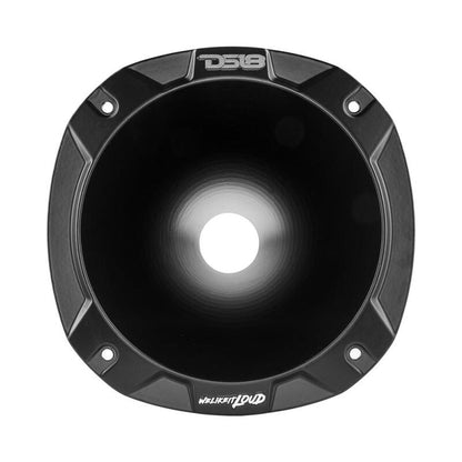 DS18 2in Long Bolt-On Throat Horn 27 Degree 10.84in Depth Black Aluminum