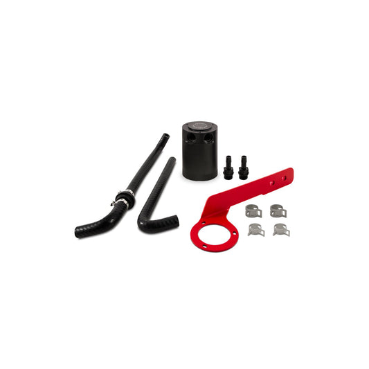 Mishimoto MMBCC-ACRD20-18PBERD 2018+ Honda Accord 2.0T Baffled Oil Catch Can PCV Side - Red