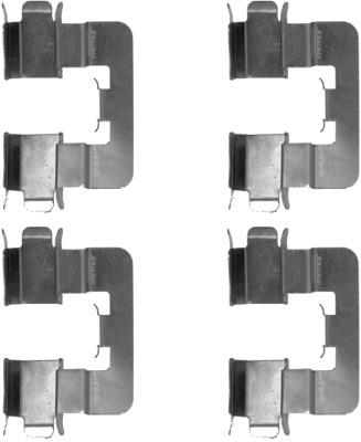 TEXTAR 82512300 Brake Pad Fitting Kit