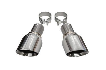 CORSA Performance Corsa 2011-2021 Jeep Grand Cherokee Single 2.5in Inlet / 4.5in Outlet Polished Pro-Series Tip Kit