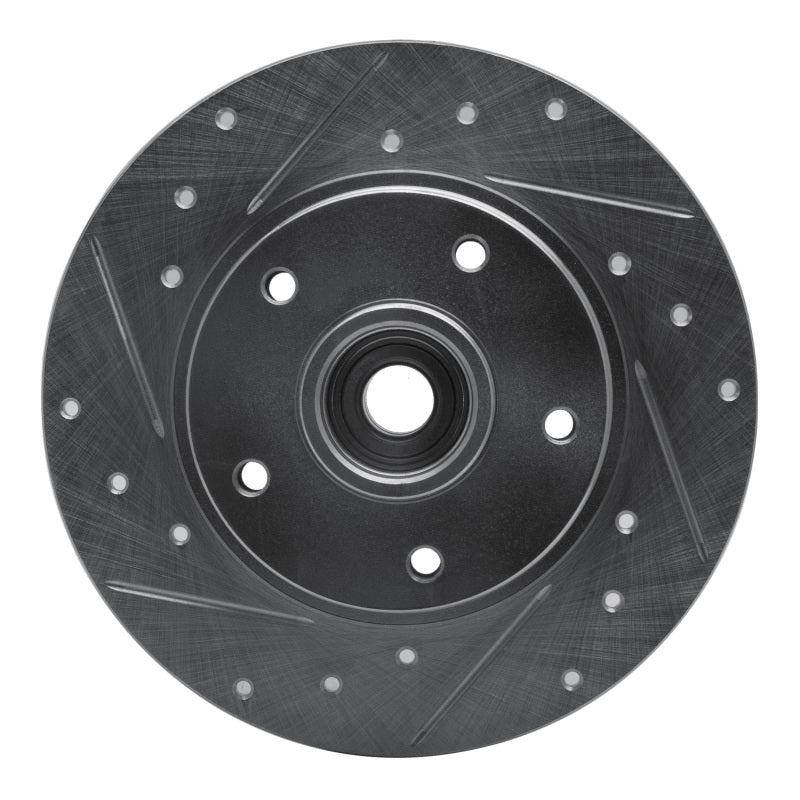 R1 Concepts R1 11-15 Renault Fluence (Mexico) Rear Left Drilled & Slotted Silver Brake Rotor