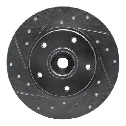 R1 Concepts R1 11-15 Renault Fluence (Mexico) Rear Left Drilled & Slotted Silver Brake Rotor