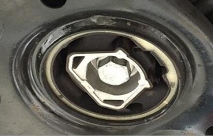 Torque Solution Pendulum (Dog Bone) Billet Insert VW Golf/GTI MK7 (Circle Version)