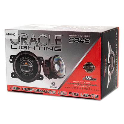 ORACLE Lighting Oracle Jeep Wrangler JK/JL/JT High Performance W LED Fog Lights - Blue