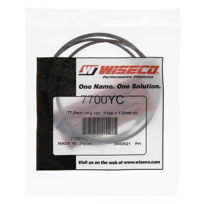 Wiseco 77.00mm Ring Set .8 x 1.5mm