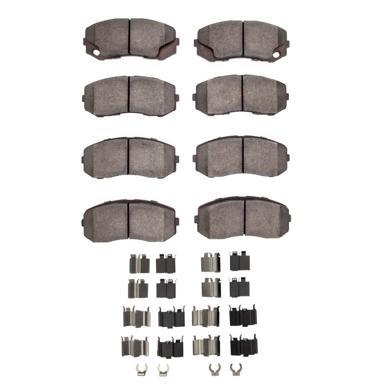 R1 Concepts R1 2005-2011 Freightliner FL360 (Mexico) Front/Rear R1 Semi Met Pads & Hardware Kit