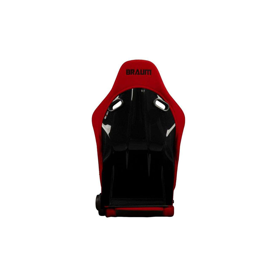 BRAUM Falcon-S Series Reclinable Composite Seats (Red Cloth Black Stitching) – Priced Per Pair