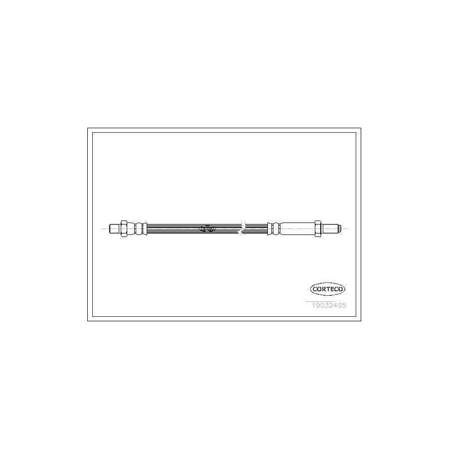 Corteco 19032495 Brake Hose