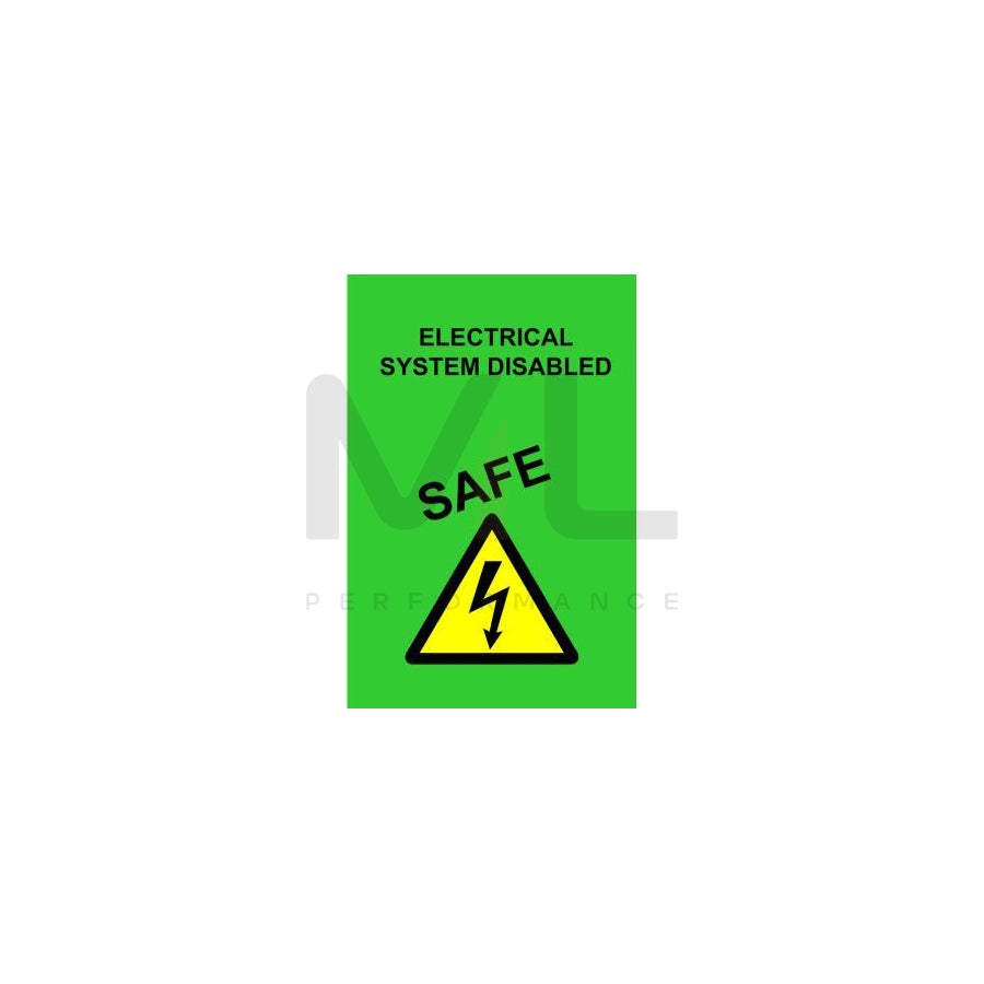 KS TOOLS 117.0172 Warning Sign Electrical Voltage