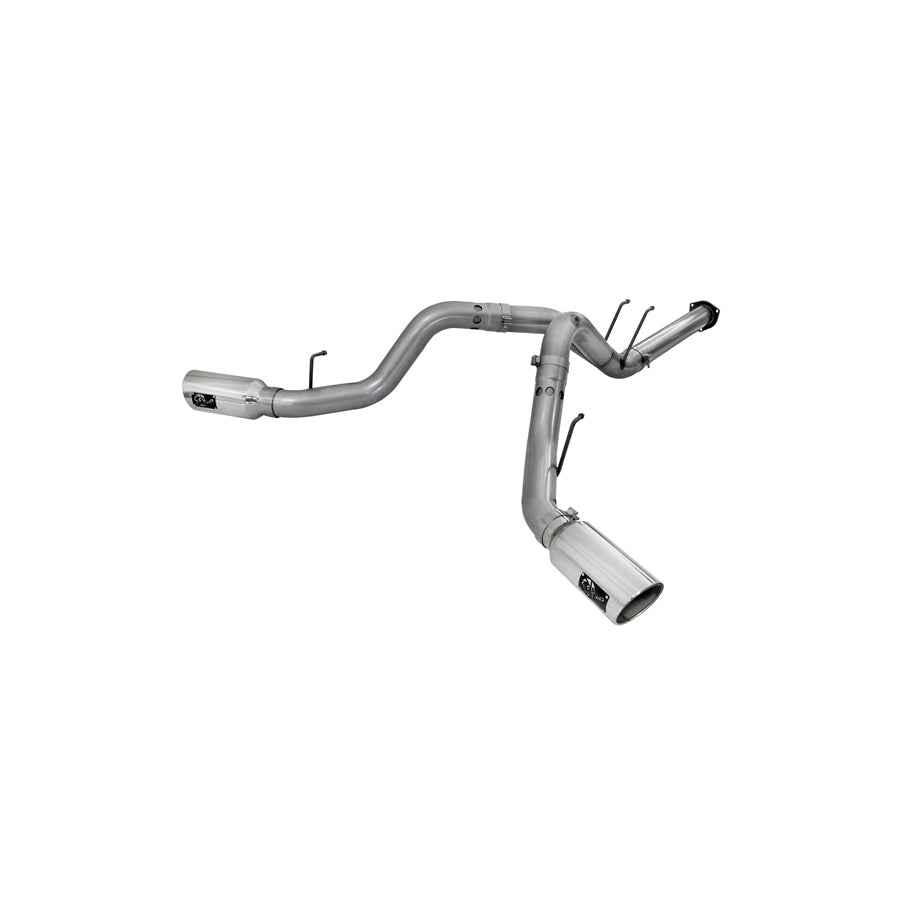aFe 49-43122-P DPF-Back Exhaust System Ford Diesel Trucks 15-16 V8-6.7L (td)