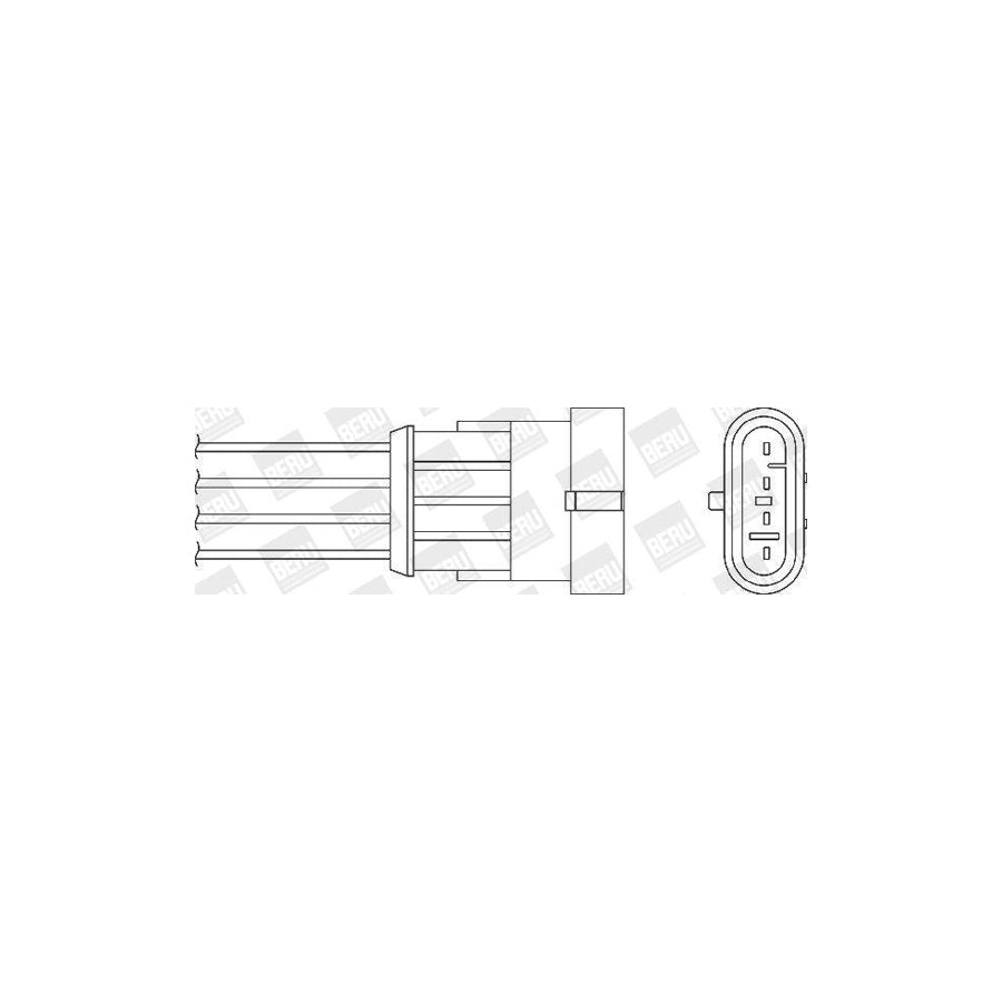 Beru Ozh138 Lambda Sensor