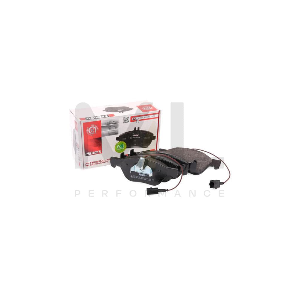 Ferodo Premier Eco Friction FDB1299 Brake Pad Set Incl. Wear Warning Contact, With Piston Clip, Without Accessories