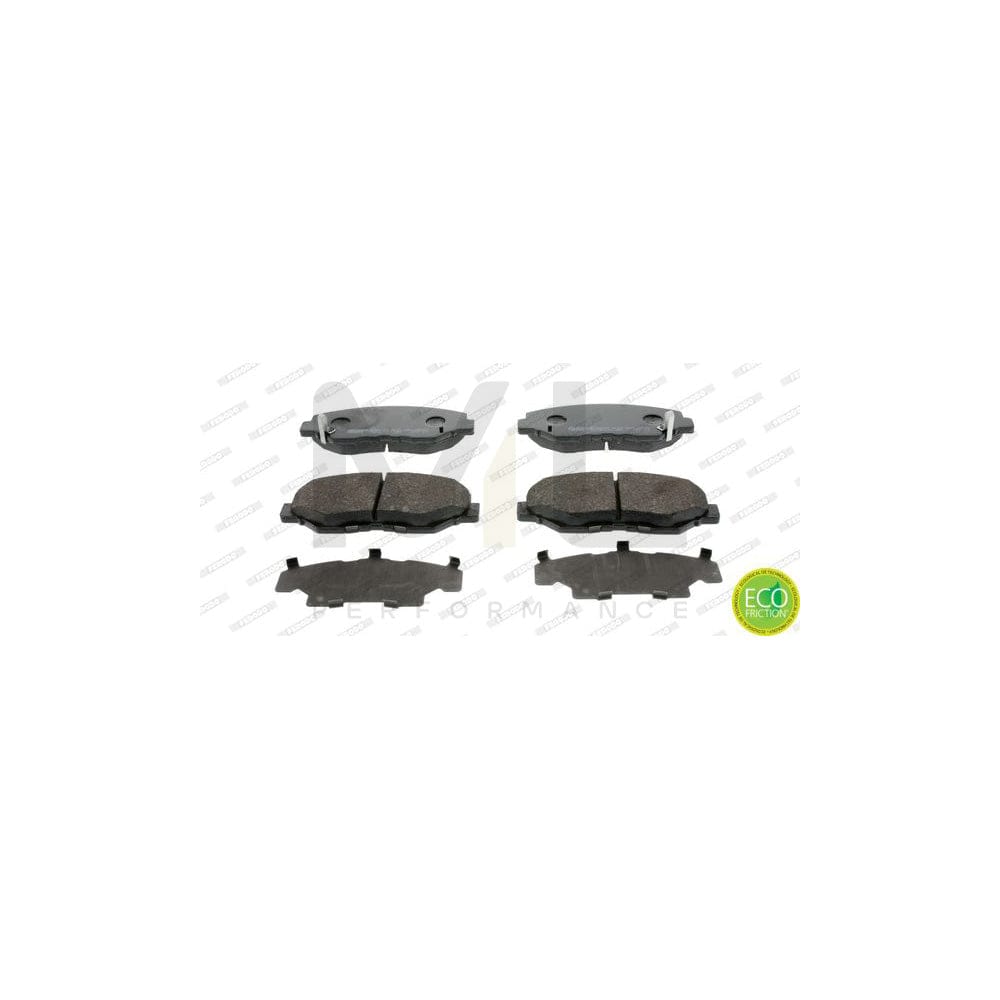Ferodo Premier Eco Friction FDB1658 Brake Pad Set With Acoustic Wear Warning, Without Accessories