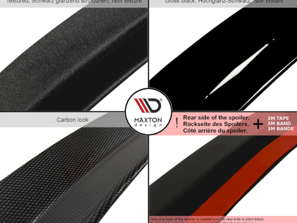 Maxton Design Audi A3 8l Spoiler Extension