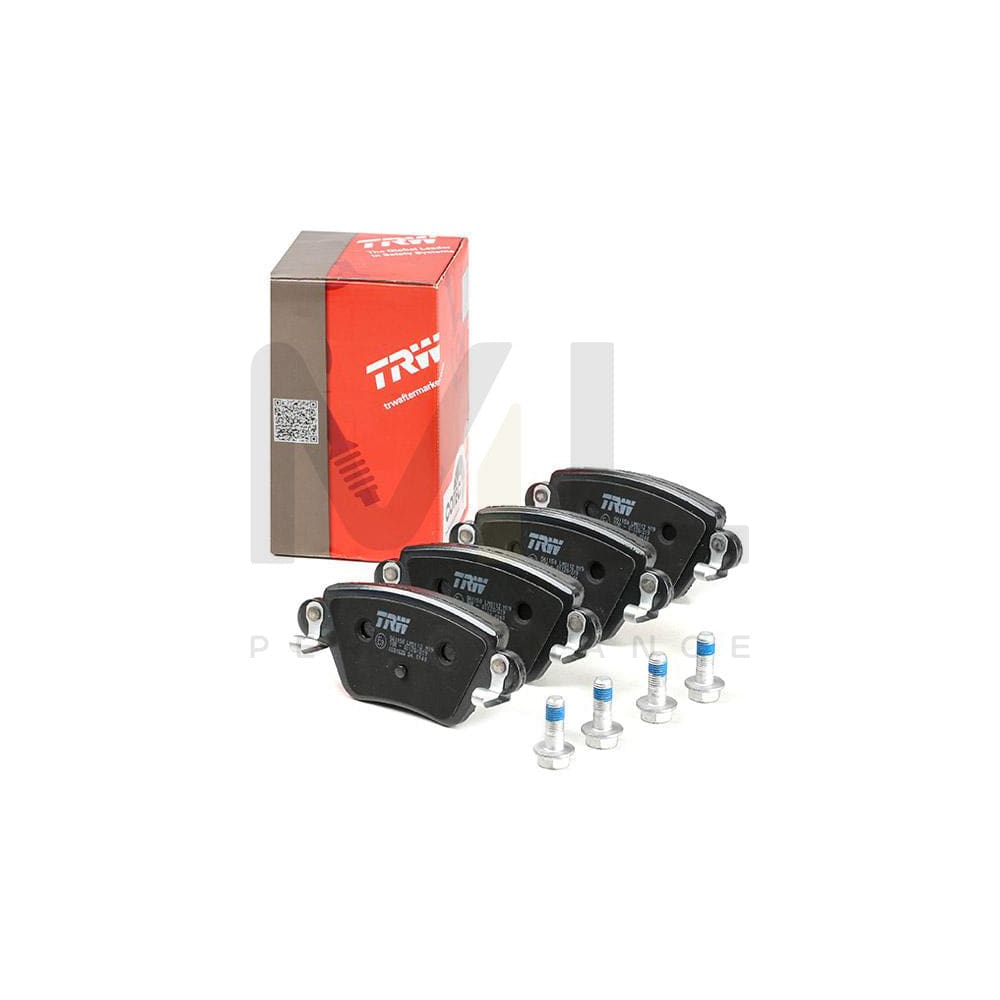 TRW Cotec Gdb1525 Brake Pad Set With Acoustic Wear Warning, With Brake Caliper Screws, With Accessories