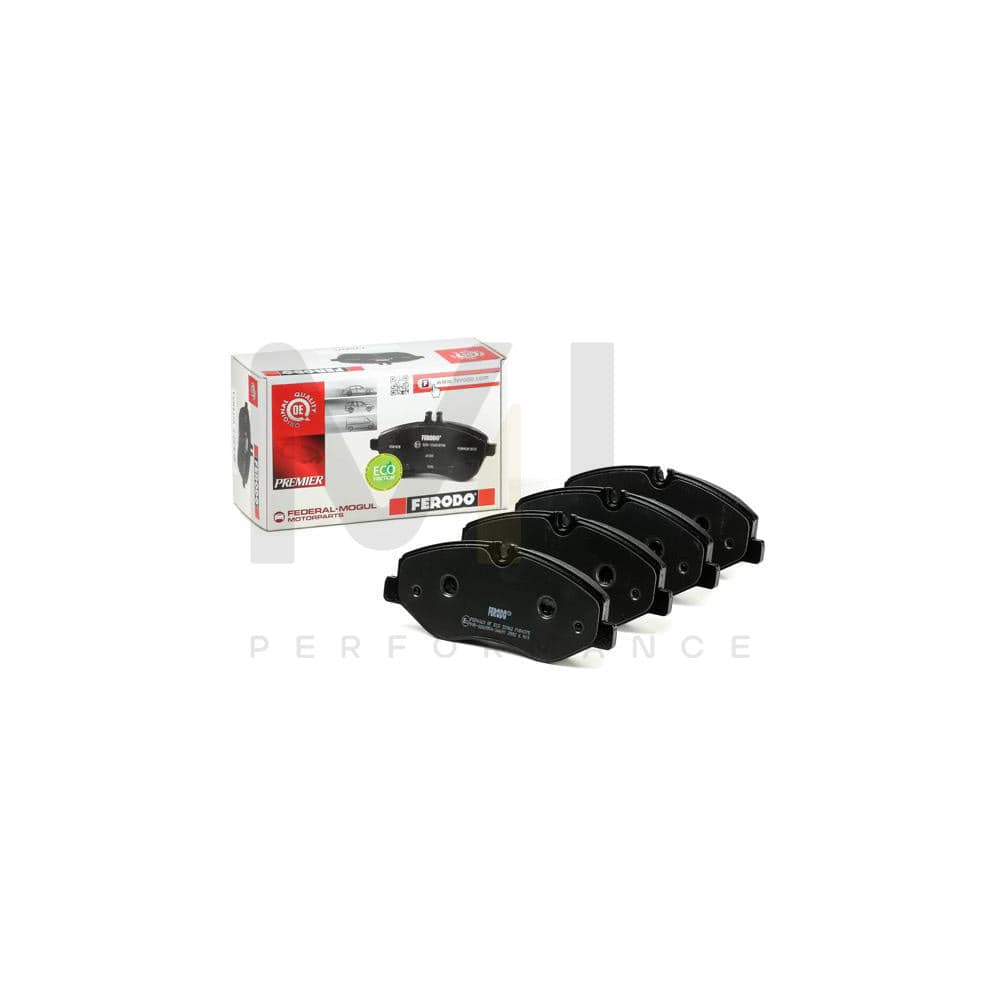 Ferodo Premier Eco Friction FVR4375 Brake Pad Set Prepared for Wear Indicator, Without Accessories
