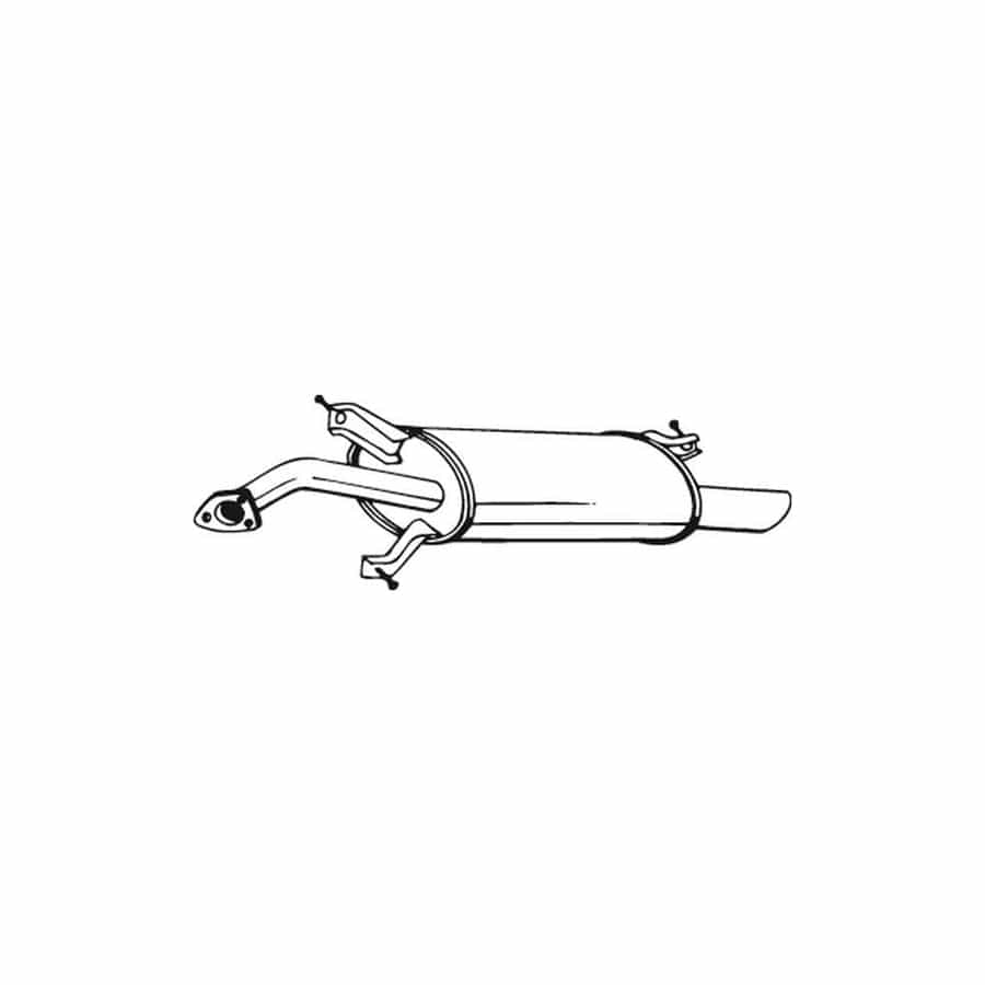 Bosal 235-155 Rear Silencer