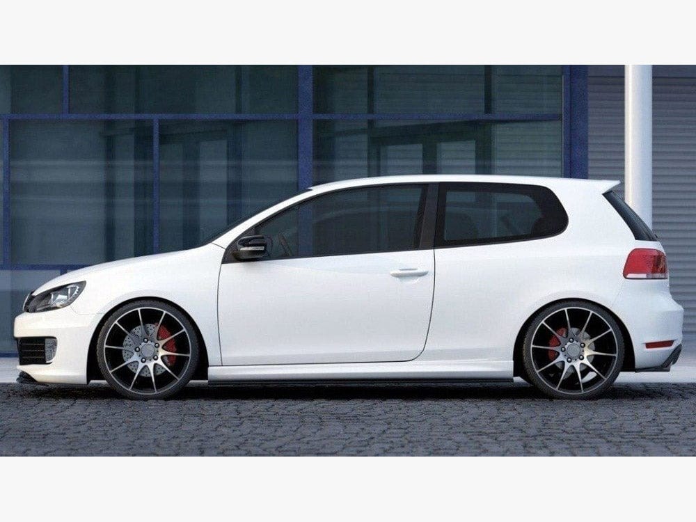 Maxton Design VW-GO-6-R20-SD1T Side Skirts Diffusers VW Golf Vi | ML Performance UK Car Parts