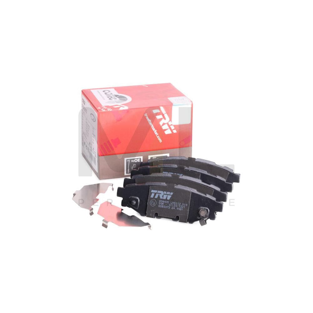 TRW Cotec Gdb3373 Brake Pad Set With Acoustic Wear Warning