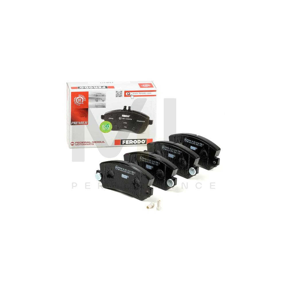 Ferodo Premier Eco Friction FDB113 Brake Pad Set Incl. Wear Warning Contact, Without Accessories