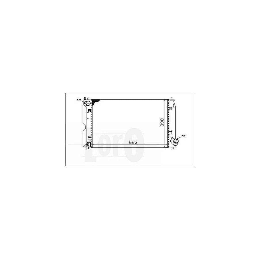 Abakus 0510170006 Engine Radiator