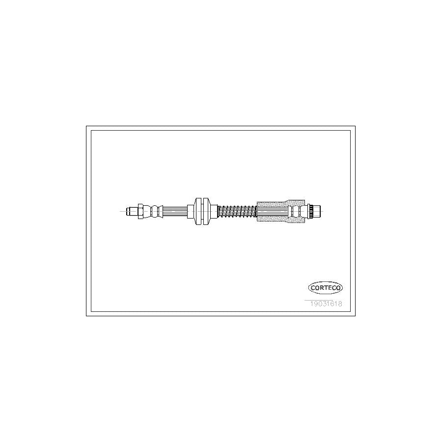 Corteco 19031618 Brake Hose