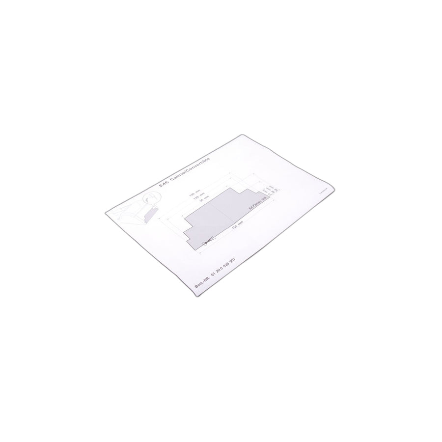 Genuine BMW 01290026907 E46 Template E46 (Inc. 318Ci)
