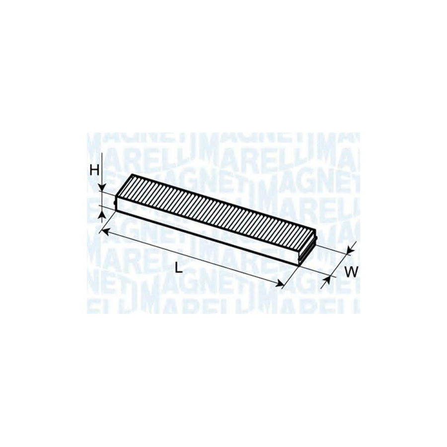 MAGNETI MARELLI 350203061870 Pollen Filter