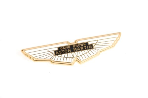 Aston Martin 030-004-0035G David Brown Bonnet & Boot Badge (Gold) | ML Performance UK Car Parts