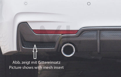 Rieger 00088056 BMW 4 Series F32 F33 F36 Rear Diffuser 5 | ML Performance UK Car Parts