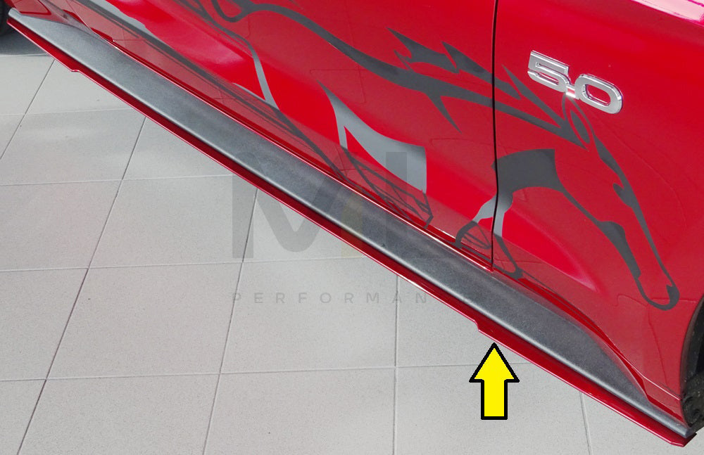 Rieger 00034252 Ford LAE Mustang 6 Side Skirt Splitter 3 | ML Performance UK Car Parts