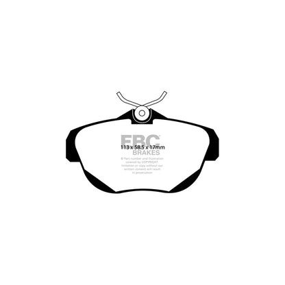 EBC DP1971 Citroen Fiat Peugeot Toyota Ultimax Rear Brake Pads 2 | ML Performance UK Car Parts